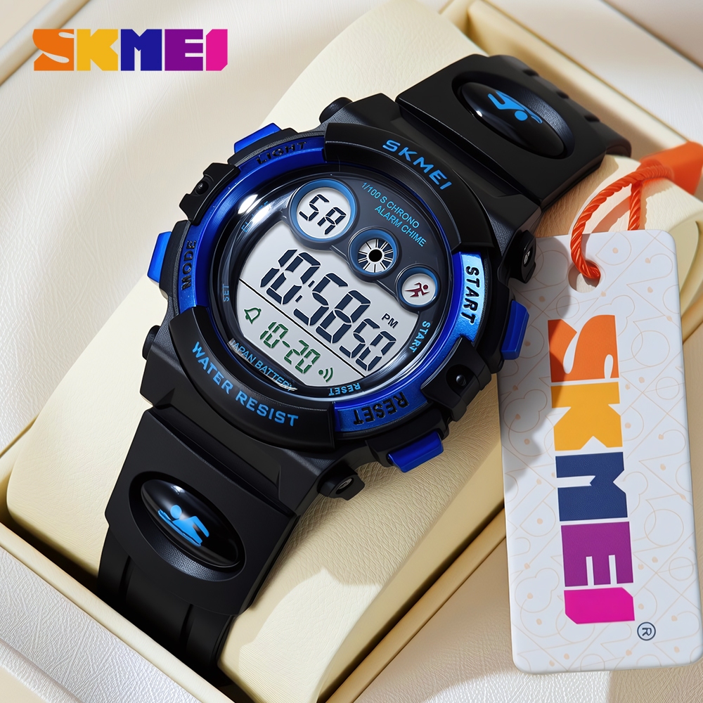 SKMEI Đồng hồ trẻ em 1451 thể thao điện tử dây cao su