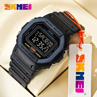 SKMEI Đồng hồ nam  LED kỹ thuật số ngoài trời 50M chống nước 1628