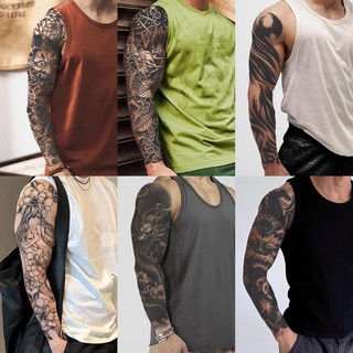  Full Arm Hình Xăm Tạm Thời Miếng Dán Thảo Dược Chống Thấm Nước Lâu Dài 15 Ngày 30 Trần Cánh Tay 