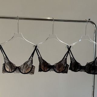  YIBEIKA Quần lót nữ in họa tiết da báo gợi cảm Áo ngực siêu mỏng Push Up 