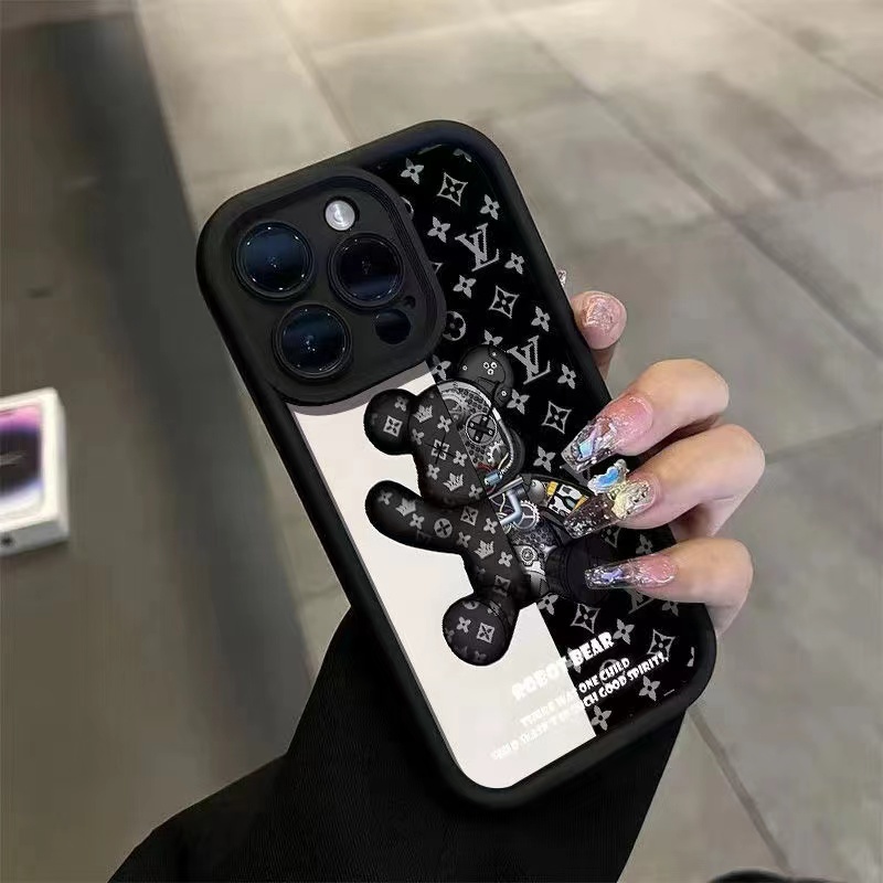 Ốp lưng Samsung A06 5G M16 5G M06 5G S25 EDGE Phim hoạt hình gấu bạo lực phong cách Châu Âu và Mỹ