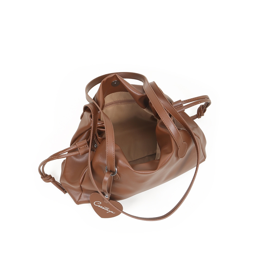 （COCOTAYA）Dannia Bag Túi đeo vai dây rút xếp ly phong cách mới, Túi xách nữ thông thường, Túi đeo nách | BigBuy360 - bigbuy360.vn