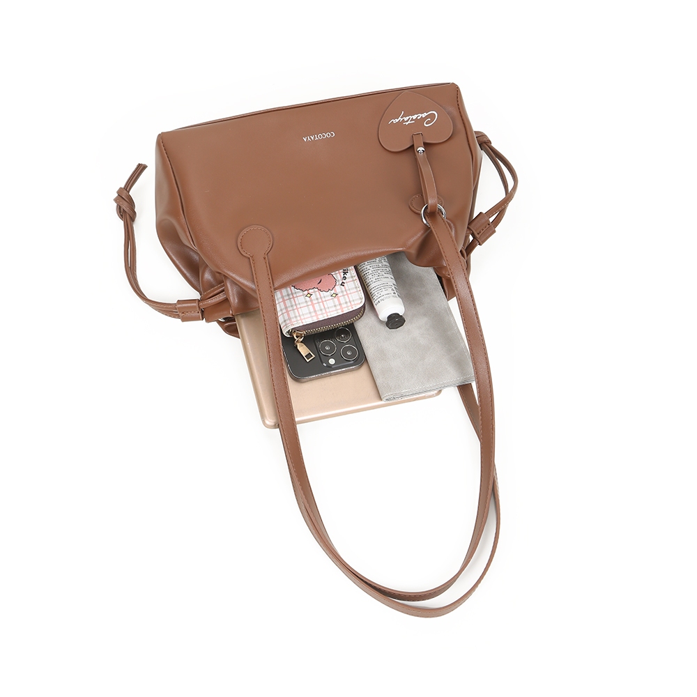 （COCOTAYA）Dannia Bag Túi đeo vai dây rút xếp ly phong cách mới, Túi xách nữ thông thường, Túi đeo nách | BigBuy360 - bigbuy360.vn