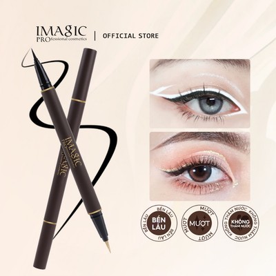 Bút Kẻ Mắt IMAGIC Dạng Lỏng Hai Đầu Siêu Mịn Kháng Nước Chống Nhòe Lâu Trôi Nhanh Khô