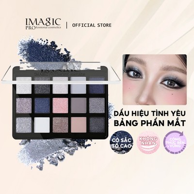 Imagic Matte & Pearlescent Eyeshadow 15 Màu Phấn Mắt Kết Cấu Tinh Tế Trang Điểm Mắt Lâu Dài Mỹ Phẩm Sắc Tố Cao