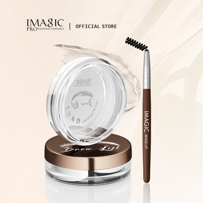 Imagic Kem tạo kiểu lông mày Lông mày tự nhiên Kem trang điểm lâu trôi Dán tạo kiểu lông mày không nhòe hoang dã