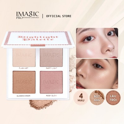 Bảng Phấn Bắt Sáng IMAGIC Độ Bóng Cao Làm Sáng Da Dùng Trang Điểm Ba Chiều Đa Năng 108g