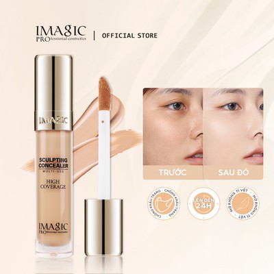 Kem che khuyết điểm dạng lỏng IMAGIC Bảo hiểm toàn diện Trang điểm cơ bản tự nhiên mịn màng 8.8G