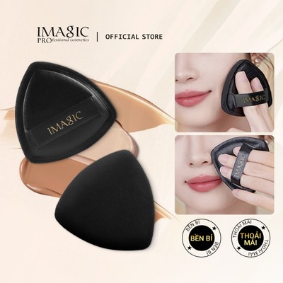 Imagic Chất Lượng Cao Puff Hình Tam Giác Đệm Bọt Biển Mềm Puff Dụng Cụ Trang Điểm Khô & Ướt Mặt Trang Điểm