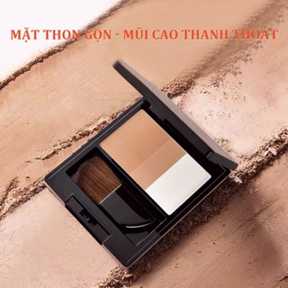  Phấn Tạo Khối MEIKING 3 Tông Màu Lì & Nhũ - Tạo Điểm Nhấn Cho Khuôn Mặt 