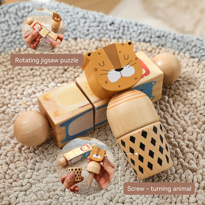 Montessori Bé Giáo Dục Sớm Bộ Đồ Chơi Tay Vít Xoắn Vòng Phù Hợp Với Đồ Chơi Xếp Hình Cho Bé