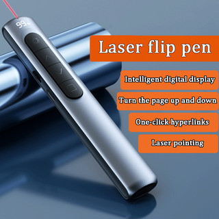 Bút Lật Laser Điều Khiển Từ Xa PPT Trượt Không Dây 2.4GHz Type-C Sạc Cho Trình Bày PowerPoint Con trỏ Laser