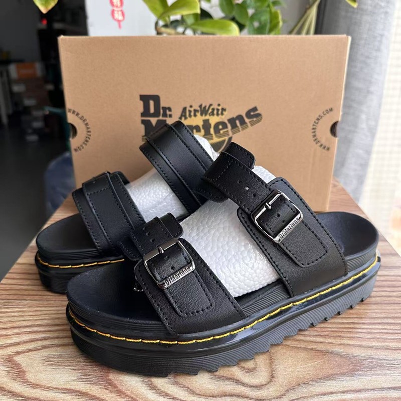 Xăng đan nam Dr Martens Dr. Dép nữ da thật Martens Air Wair Dép Unisex