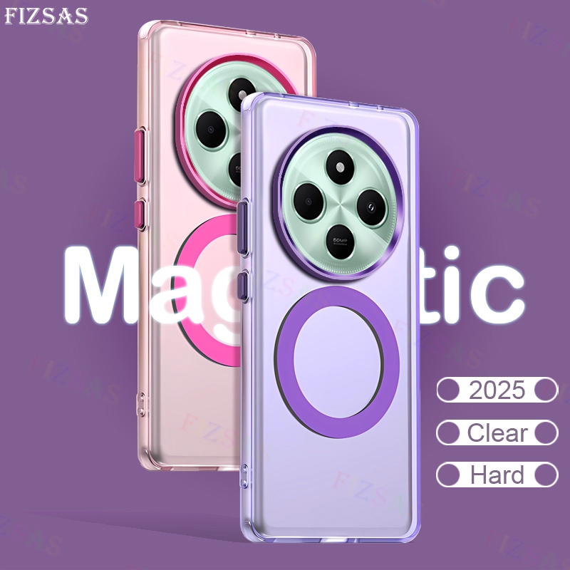 Ốp điện thoại sạc không dây từ tính sang trọng cho POCO C85 / POCO C75 / POCO C71 / POCO C65 / POCO 