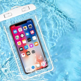  Túi Khí Điện Thoại Túi Chống Thấm Nước PVC Đôi Kín Chống Va Chạm Chống Chìm Dành Cho Bơi Lặn Trôi Có Dây Buộc 