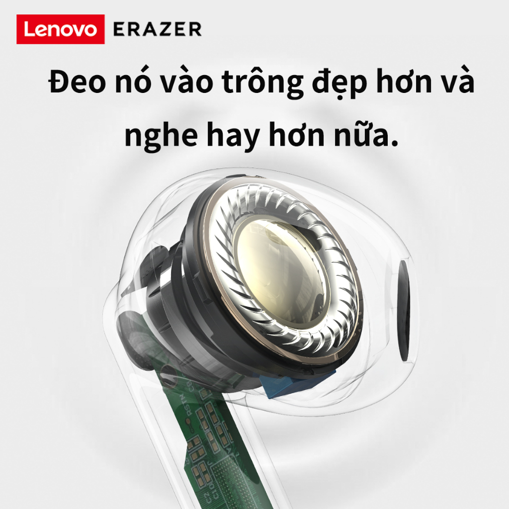 Lenovo Erazer XT92 PRO Tai Nghe Phiên Dịch tai nghe AI phiên dịch Al Tai nghe Bluetooth thông minh Tai nghe không dây dịch thời gian thực TWS có Mic Mini Bluetooth 5.4 Tai nghe thể thao | BigBuy360 - bigbuy360.vn