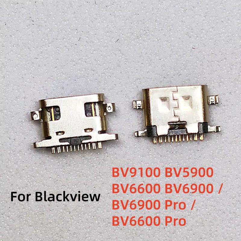 2-10 Chiếc USB Đế Sạc Cổng Kết Nối Sạc Cắm Cho Blackview BV9100 BV5900 BV6600 BV6900 / BV6900 Pro / 