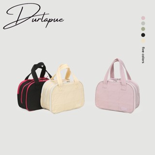 ((Durlapue) Túi vệ sinh du lịch, Nhẹ, Kích thước lớn, Có thể mở rộng, Túi đựng mỹ phẩm lông tơ nữ, có tay cầm, Rất thích hợp để đặt phụ kiện, đồ cần thiết, đồ vệ sinh, vật liệu dù chống thấm nước.