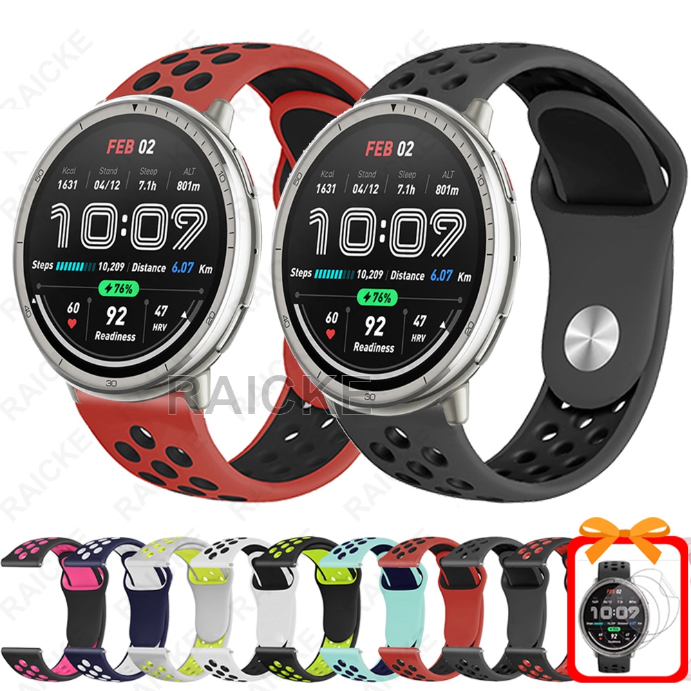 Dây đeo silicon mềm bền cho Amazfit Active 2 / 2 Square / 3 Premium / Max