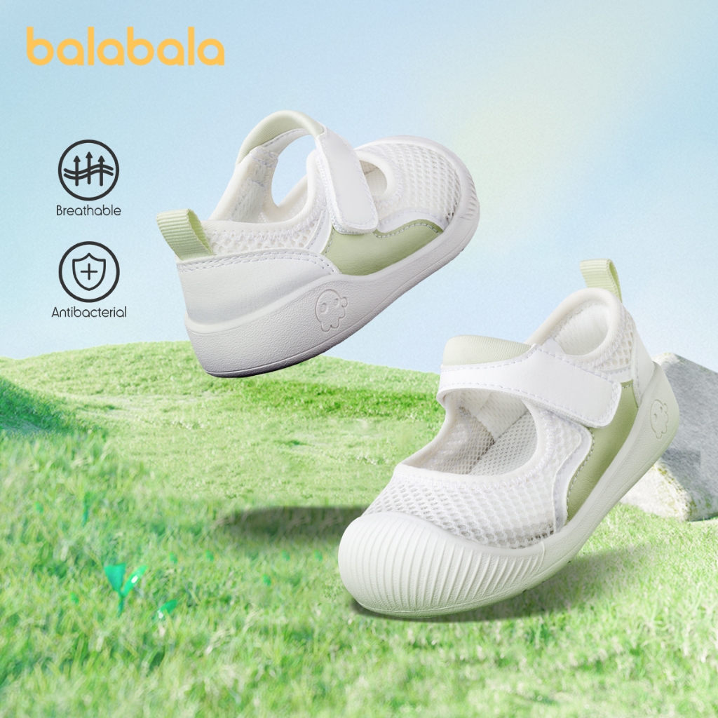 Giày Đi Bộ Cho Bé Balabala littleOcto First Walkers- Classic Xăng đan Trẻ Em Bé Trai Bé Gái  Lưới Mùa Hè Thoáng Khí Chống Trơn Trượt