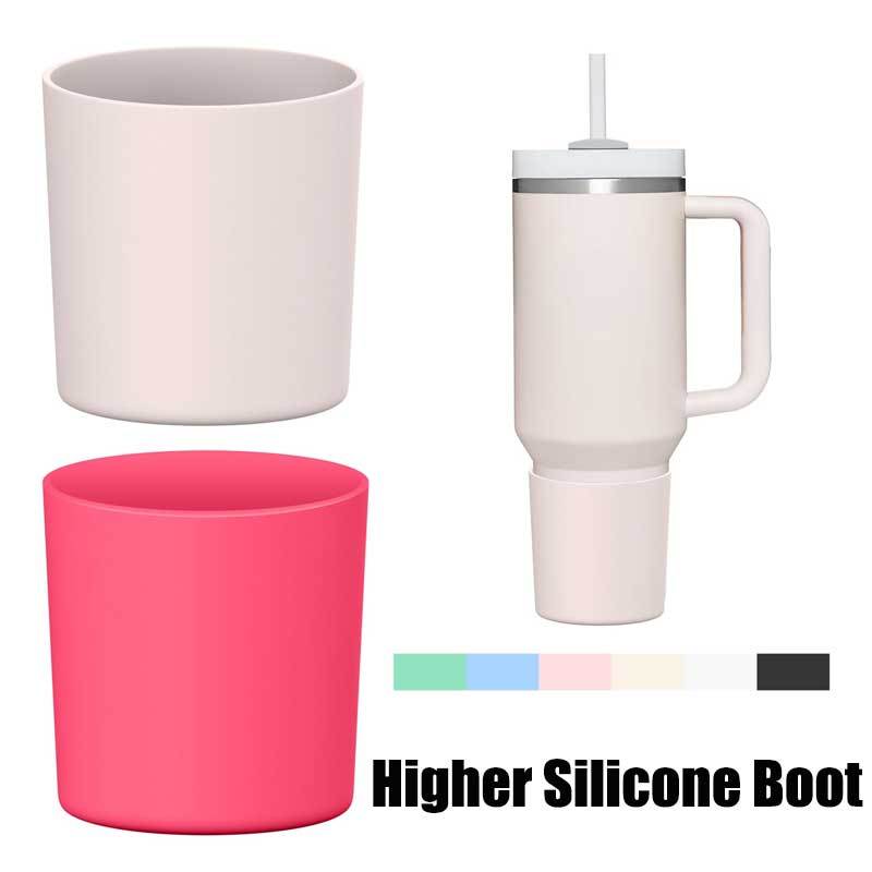 Nắp đậy nắp chai chống trượt bằng silicon cao hơn cho Stanley Quencher H2.0 40oz hoặc các Tumblers 4