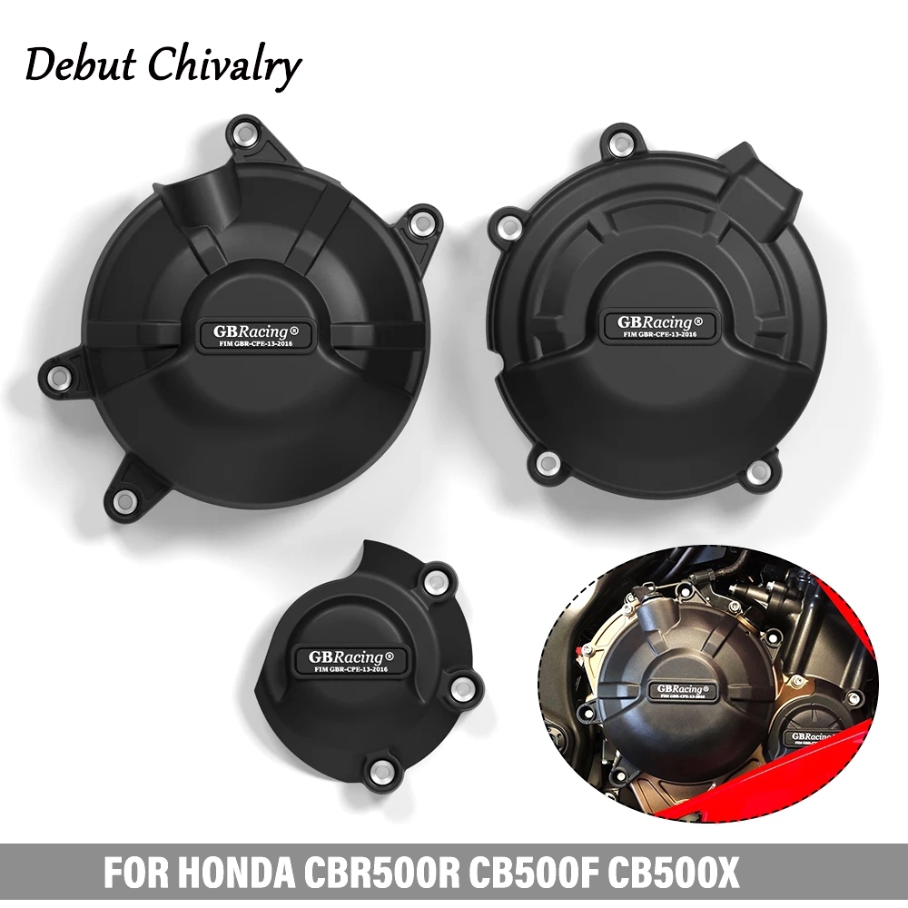 Phụ Kiện Xe Máy Cho Xe Honda CBR500R CB500F CB500X 2019-2024 Động Cơ Rơi Bảo Vệ Bao Bên