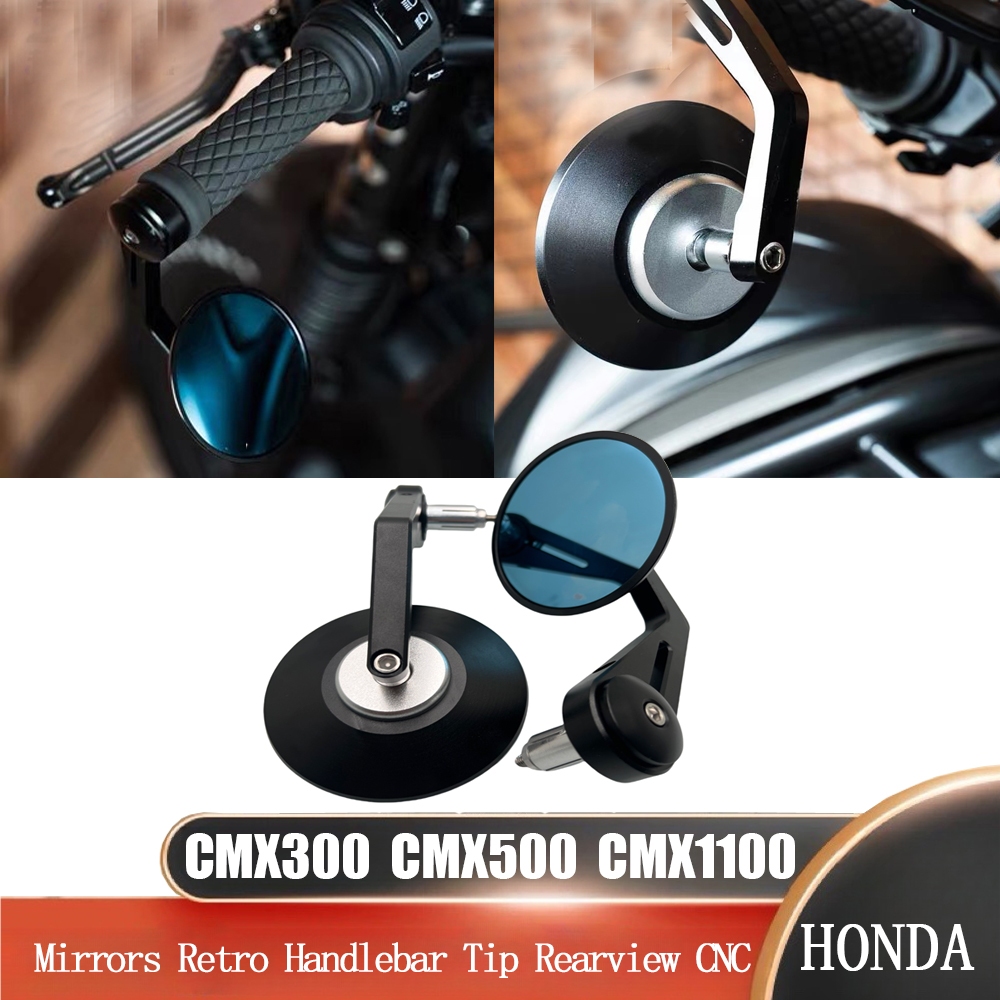 Dành Cho Xe Honda Rebel 300 500 1100 CMX Rebel300 Rebel500 7 / 8 '' 22 Mm Xe Máy Thanh Cuối Gương Re