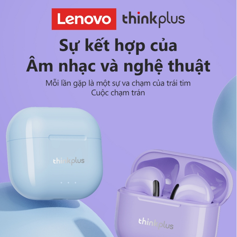 Tai nghe Bluetooth Lenovo LP40 Pro và LP40 Plus HD Stereo Chơi game có độ trễ thấp có Mic Music Bluetooth 5.3 | BigBuy360 - bigbuy360.vn