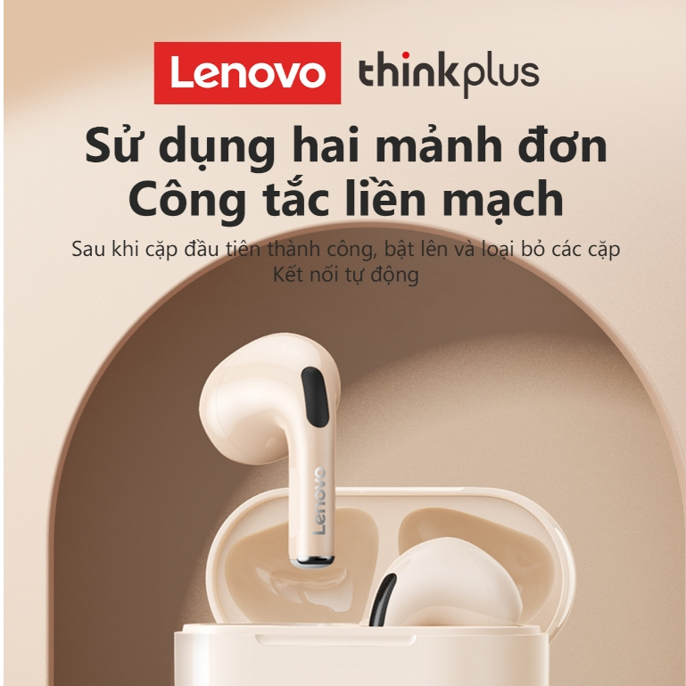 Tai Nghe Bluetooth Lenovo LP40 Plus có chất lượng âm thanh tốt và tích hợp micro Bluetooth 5.3 | BigBuy360 - bigbuy360.vn