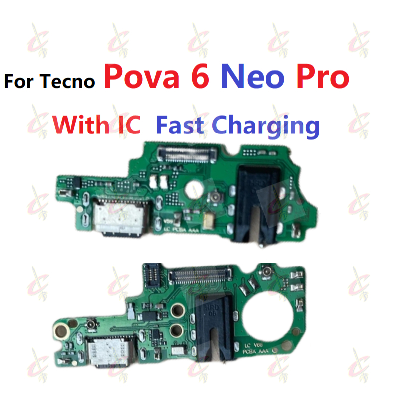 Cụm chân sạc Cho Tecno Pova 6 Neo Pro 5G LI6 LI7 LI9