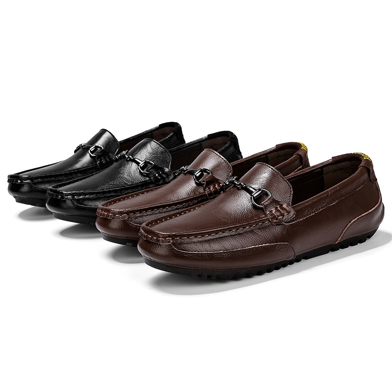 WHG Giày lười nam Da Bò Cao Cấp 38-45