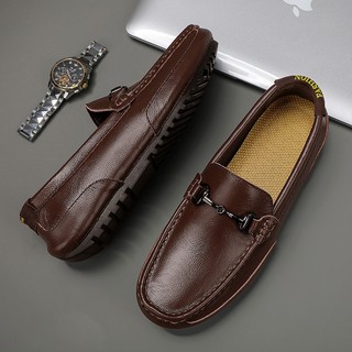 WHG Giày lười nam Da Bò Cao Cấp 38-45