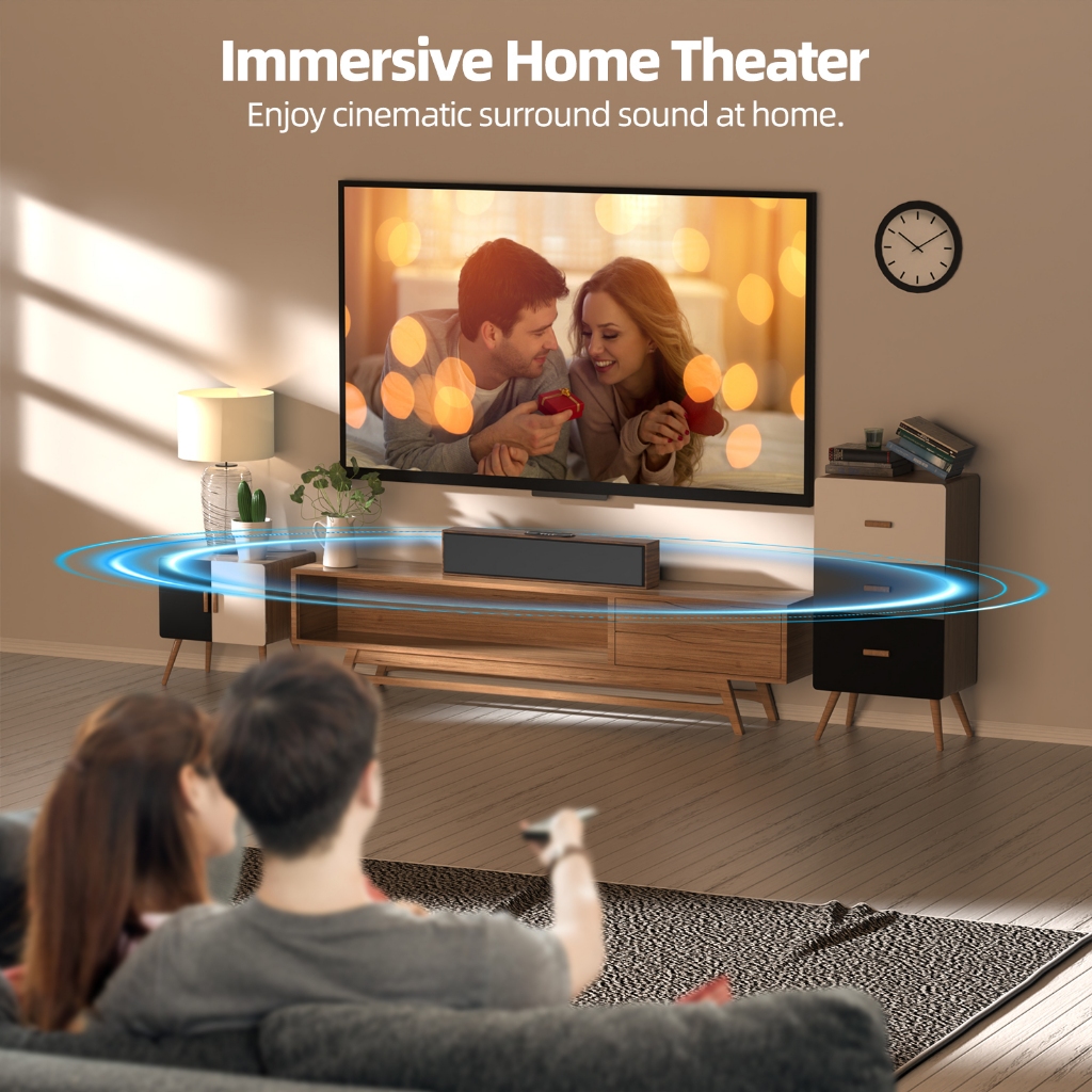 Loa Bluetooth GOOJODOQ Thiết kế bằng gỗ kích thước lớn Loa không dây PC Máy tính xách tay Âm thanh USB Chơi game Thẻ TF AUX | BigBuy360 - bigbuy360.vn