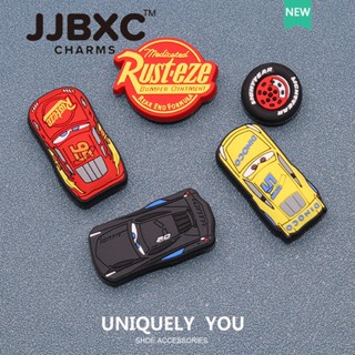  JJBXC Charm phụ kiện giày   Khóa trang trí độc quyền ​dòng xe hơi thể thao Sticker Dép   