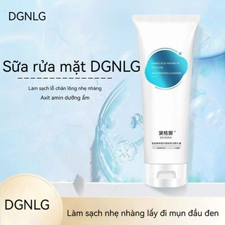 DGNLG Sữa rửa mặt DGNLG Sữa rửa mặt làm sạch mụn đầu đen Sữa rửa mặt làm trắng da mặt