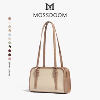 MOSSDOOM Renee Bag Túi đeo vai Boston da PU thời trang và đa năng