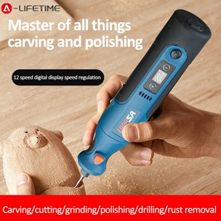 5000-25000RPM Máy Khoan Điện Không Dây Dremel Dụng Cụ Xoay 1100mAh Pin Sạc Chế Biến Gỗ Mini Khắc Bút