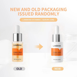 Serum dưỡng ẩm Vitamin C LANBENA làm trắng da 15ml