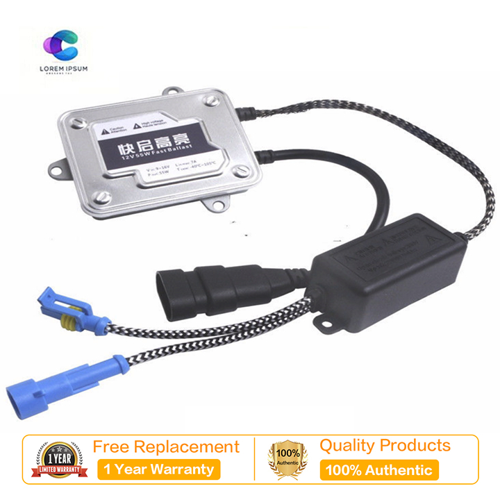 12V 55w 1 Chiếc Bắt Đầu Nhanh Slim Kỹ Thuật Số Xenon HID Ballast Khối AC Đánh Lửa Chấn Lưu Điện Tử C