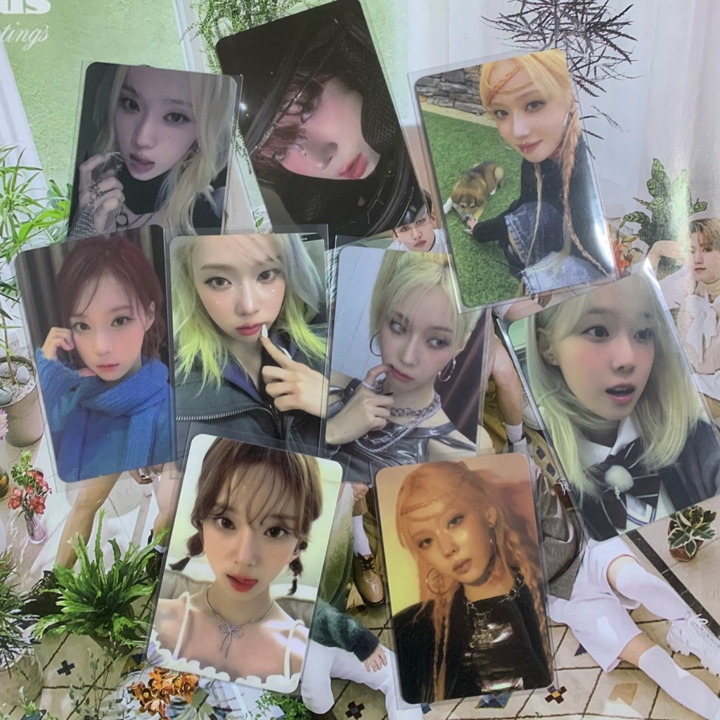 Aespa Photocard Official Genuine Golden Winter Photocard Album Card Desk Calendar Bonus Card