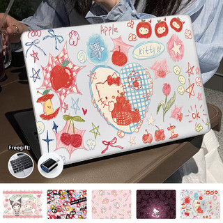 Ốp Lưng In Hình Kitty Cho 2026 Macbook Neo A3404 M5 Air13 A3449 Air15 A3448 Pro14 M5 A3434 M4 A3401 Pro13 M2 M1 A2338 Air Retina13 A2337 M1 A2179 A1932 Air13 M4 A3240 M3 A3113 Air15 M4