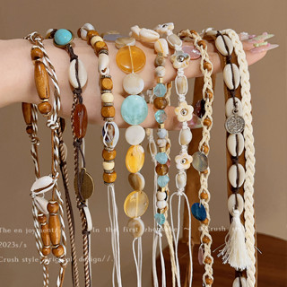 Dây thắt lưng bện phong cách Bohemian Retro dành cho nữ Hàn Quốc Dây thắt lưng phong cách mới