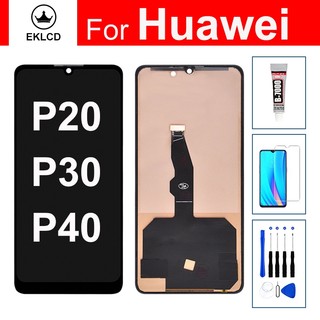 Màn Hình Hiển Thị Cho Huawei P20 P30 P40 Lite E 5G ELE-L29 L09 ANE-LX1 LCD Với Bộ Số Hóa Cảm Ứng Thay Thế