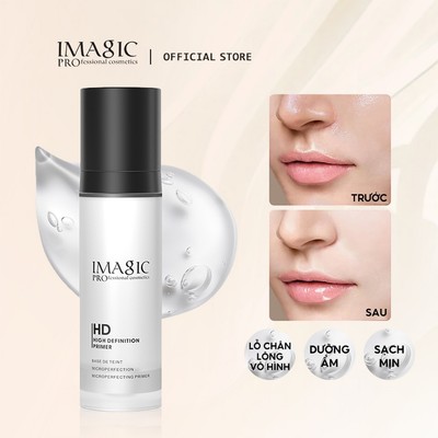 Kem Lót Dạng Lỏng IMAGIC FA-114 Trang Điểm Nền Dưỡng Ẩm Che Khuyết Điểm Làm Sáng Da 62g