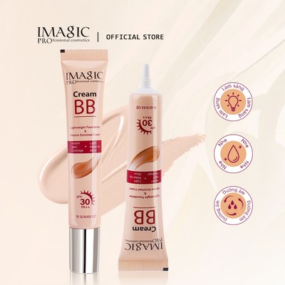 Kem Nền BB Che Phủ Khuyết Điểm Nhẹ Nhàng Lâu Trôi IMAGIC SPF30 PA + +
