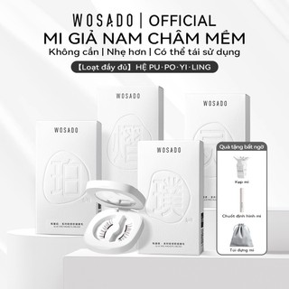  WOSADO Bộ Sưu Tập Lông Mi Giả 3d Từ Tính Tự Nhiên Tái Sử Dụng Được Chất Lượng Cao Chuyên Nghiệp An Toàn 