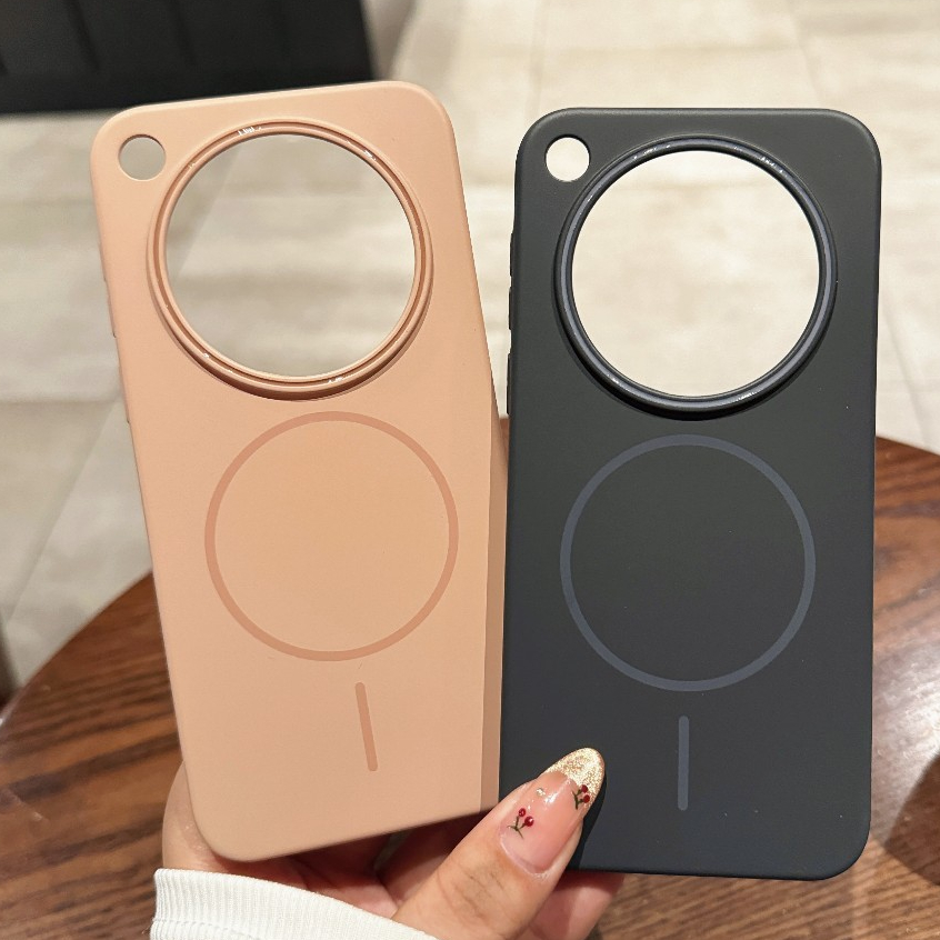 Vỏ Cho Honor Magic6 Pro Magic6Pro Magic 6 Pro Ốp Điện Thoại Từ Tính Sang Trọng Sạc Không Dây Màu Kẹo