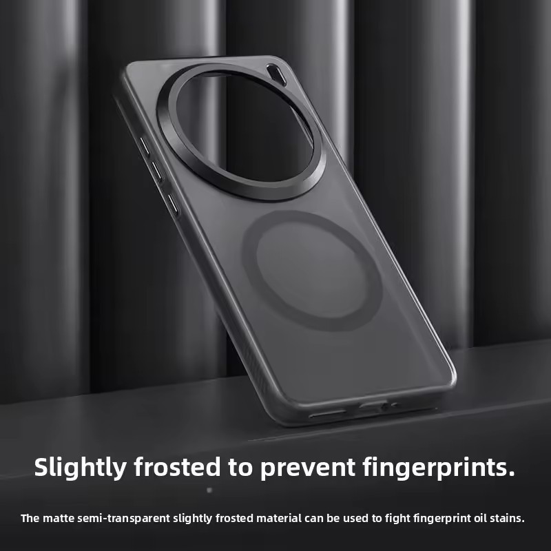 Ốp Nam Châm Cho VIVO X200 x100 Ultra X200s x100s pro Vỏ Giáp Chống Sốc Da Mờ Cảm Giác Vỏ Điện Thoại 