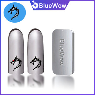 Bluewow Găng tay chơi game sợi bạc, giường ngón tay chơi game tiên tiến, hấp thụ mồ hôi và găng tay cái nhạy cảm
