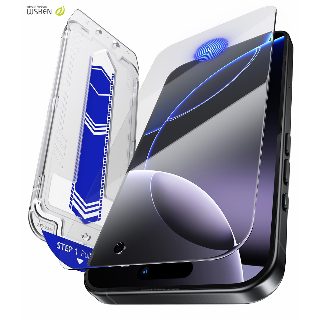 WSKEN No Black Border HD Kính Cường Lực Cho iPho16ProMax / 15 / 14 / 13 / 12 / 11 Bảo Vệ Màn Hình Kh